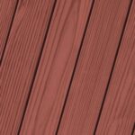 PPG Natural Redwood - deck stain color sample of semi transparent reds