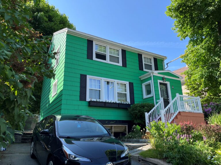 Wood Siding and Trim Exterior Repaint